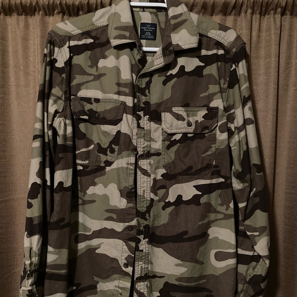 FADED Glory, Camo shirt..,